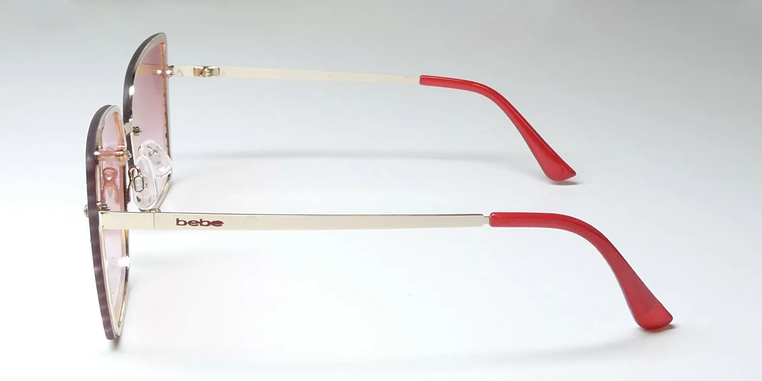Bebe Bbop1032 717 Sunglasses Light Gold 0mm 4