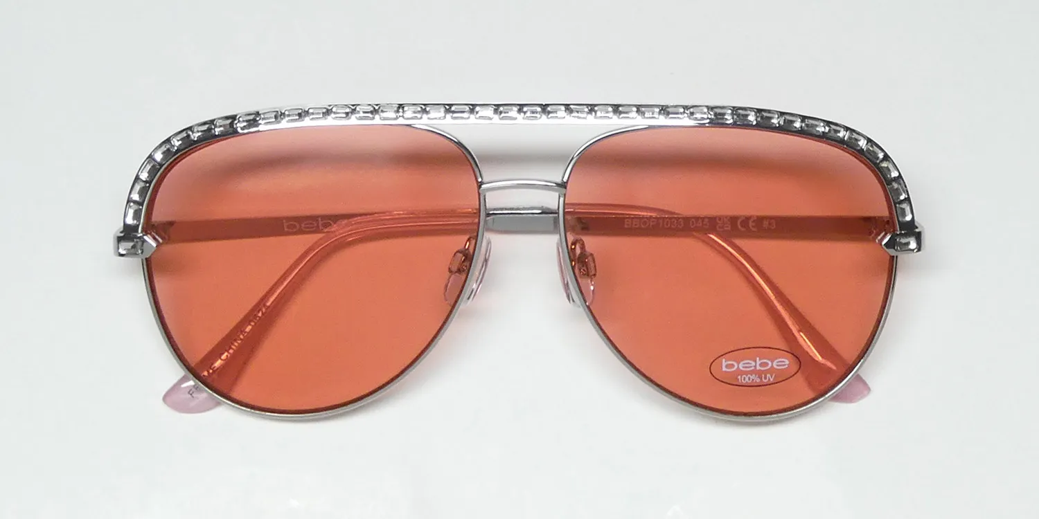 Bebe Bbop1033 045 Sunglasses Silver 0mm 2