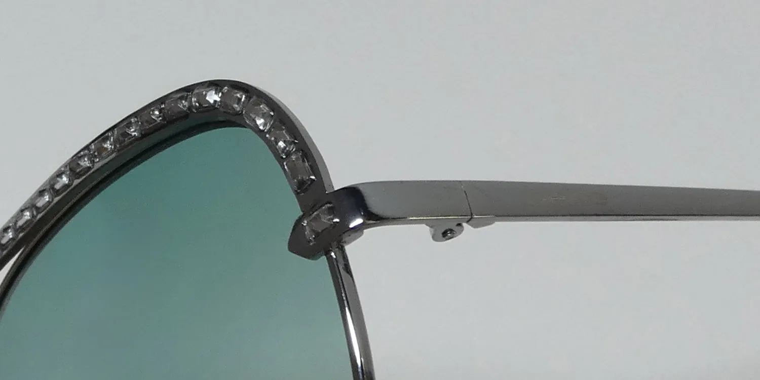 Bebe Bbop1033 444 Sunglasses Shiny Silver 0mm 6
