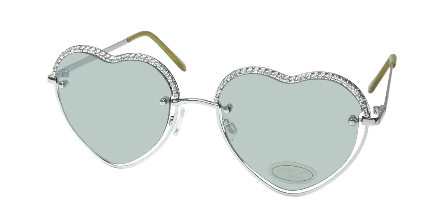 Bebe Bbop1030 045 Sunglasses Shiny Silver 0mm