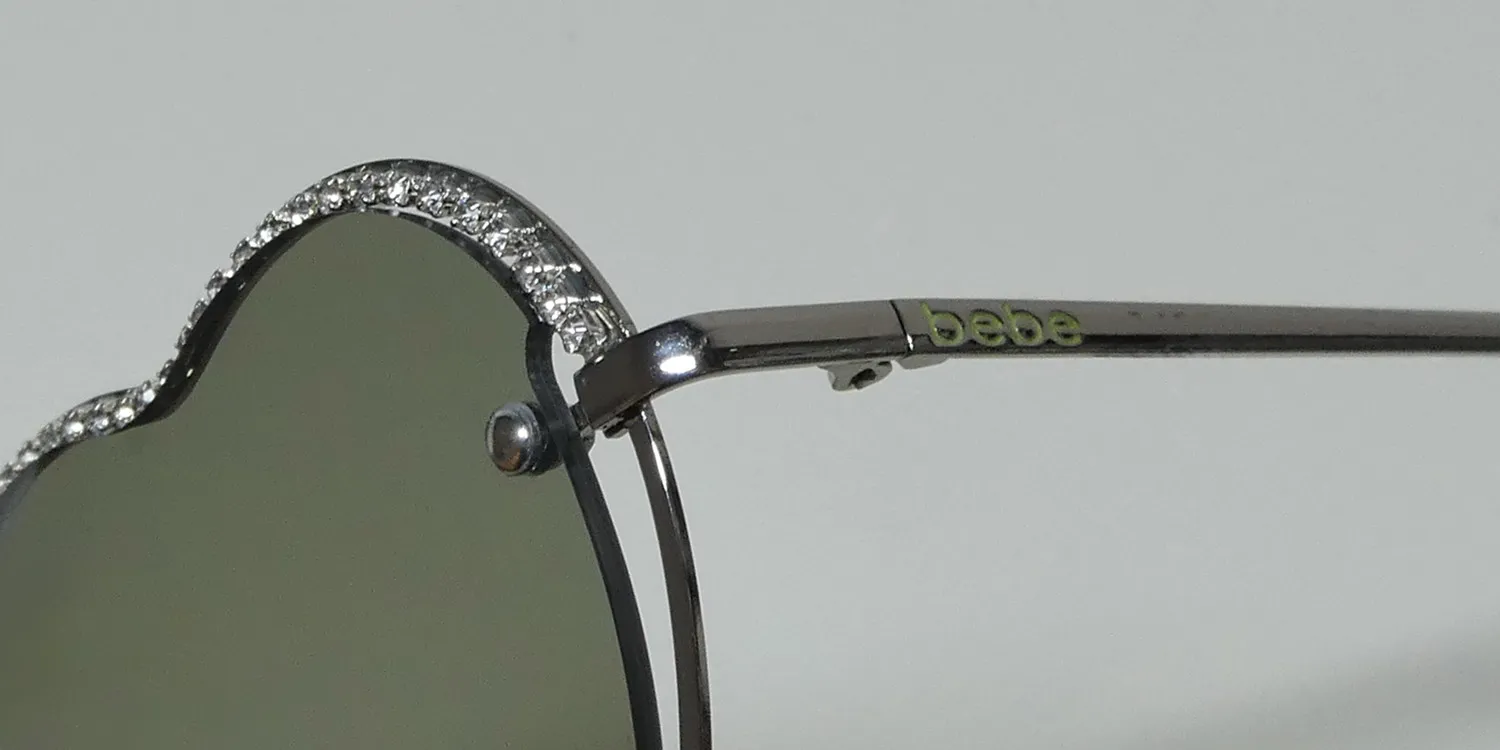 Bebe Bbop1030 045 Sunglasses Shiny Silver 0mm 6