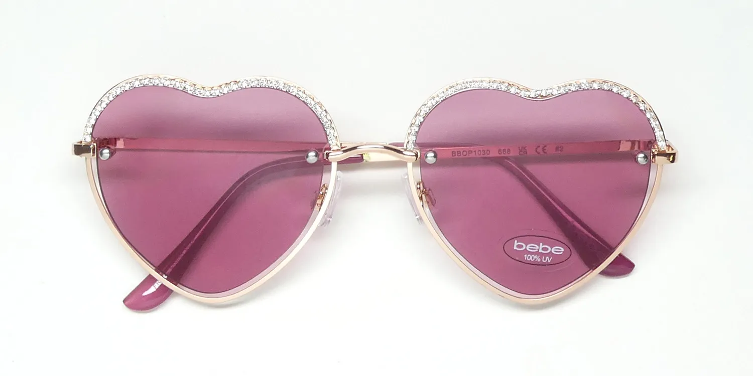 Bebe Bbop1030 668 Sunglasses Rose Gold 0mm 2