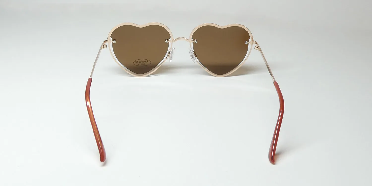 Bebe Bbop1030 717 Sunglasses Shiny Gold 0mm 5