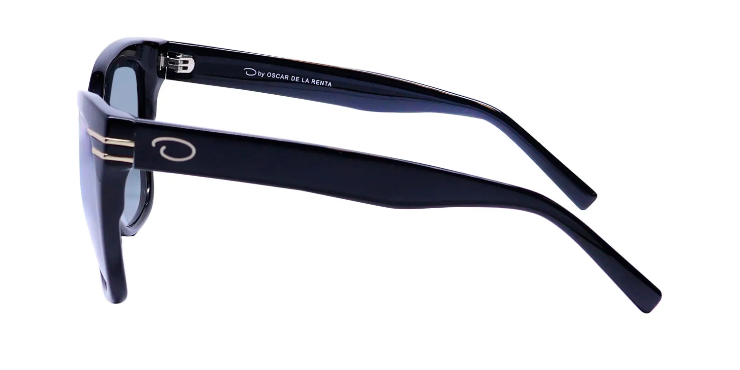 Oscar de la Renta Ssc6000 001 Sunglasses Black 55mm 4