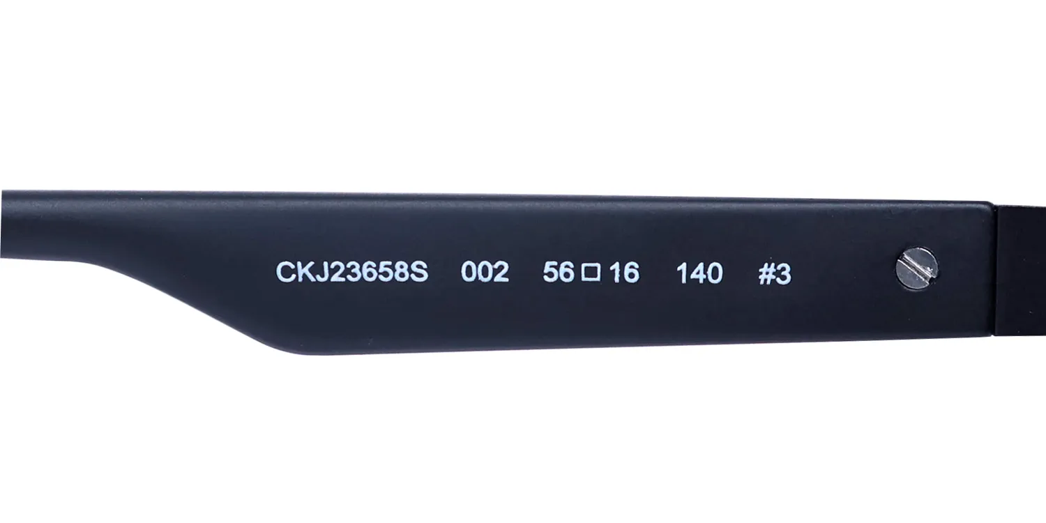 Calvin Klein Ckj23658s 002 Sunglasses Matte Black 56mm 8
