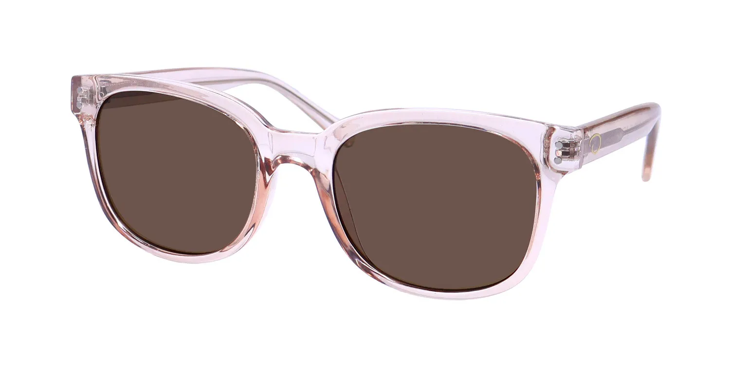 Oscar de la Renta Ssc6001 651 Sunglasses Nude Crystal 54mm
