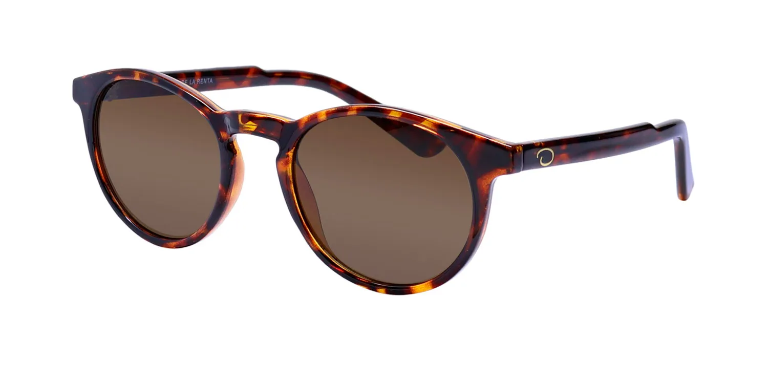 Oscar de la Renta Ssc6002 218 Sunglasses Blonde Denim 48mm