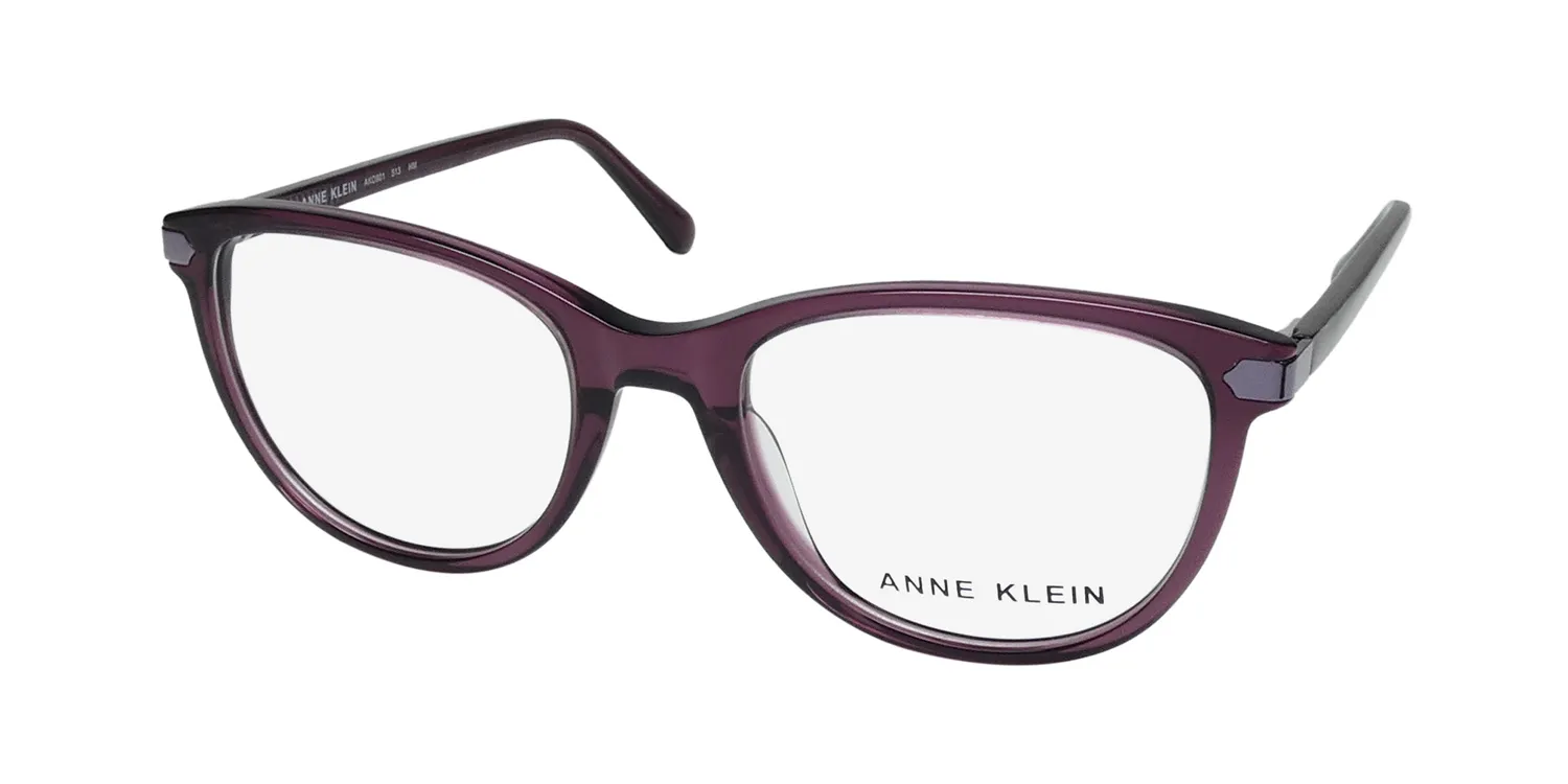 Anne Klein Ako901 513 Eyeglasses Crystal Purple 54mm
