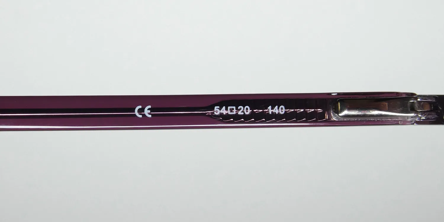 Anne Klein Ako901 513 Eyeglasses Crystal Purple 54mm 8