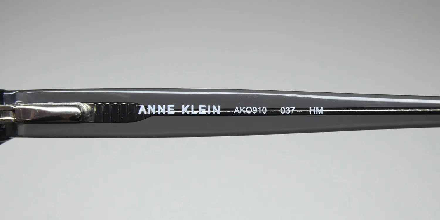 Anne Klein Ako910 037 Eyeglasses Grey Crystal 51mm 7