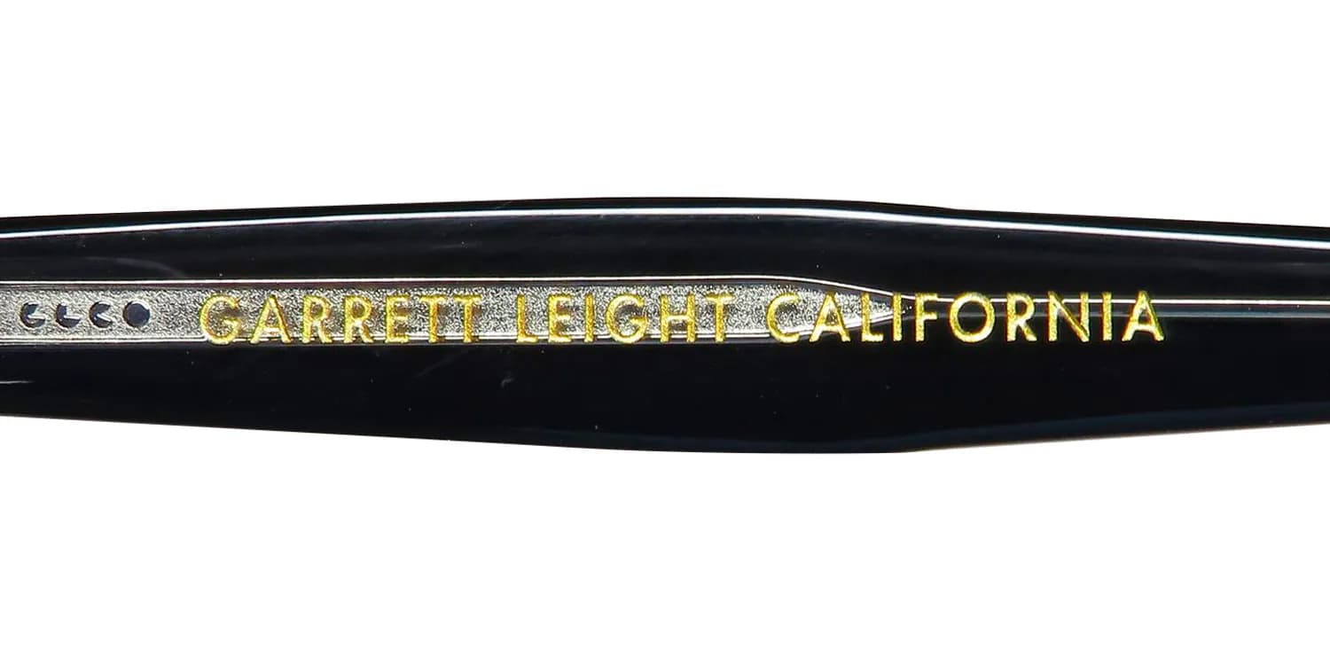 Garrett Leight Oakwood Blue Light Technology bk-g Eyeglasses Black 47mm Unisex 7