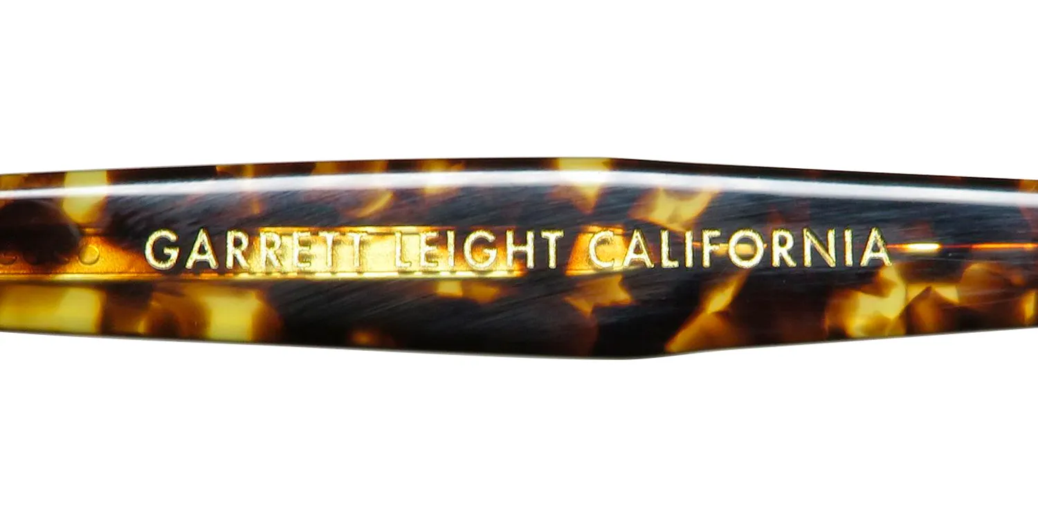 Garrett Leight Oakwood Blue Light Technology tut-g Eyeglasses Tuscan 47mm Unisex 7