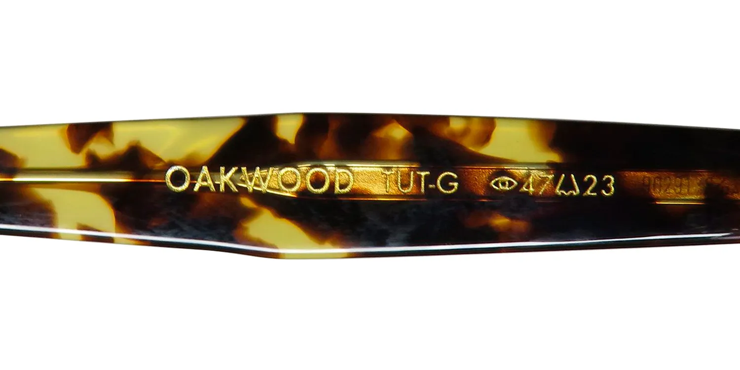 Garrett Leight Oakwood Blue Light Technology tut-g Eyeglasses Tuscan 47mm Unisex 8