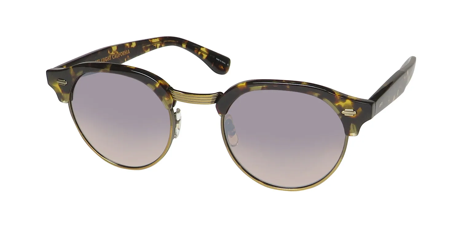 Garrett Leight Oakwood tut-bg Sunglasses Tuscan Tortoise 47mm