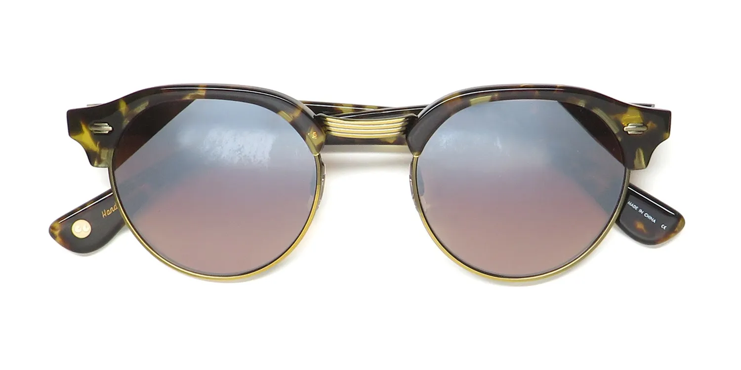 Garrett Leight Oakwood tut-bg Sunglasses Tuscan Tortoise 47mm 2