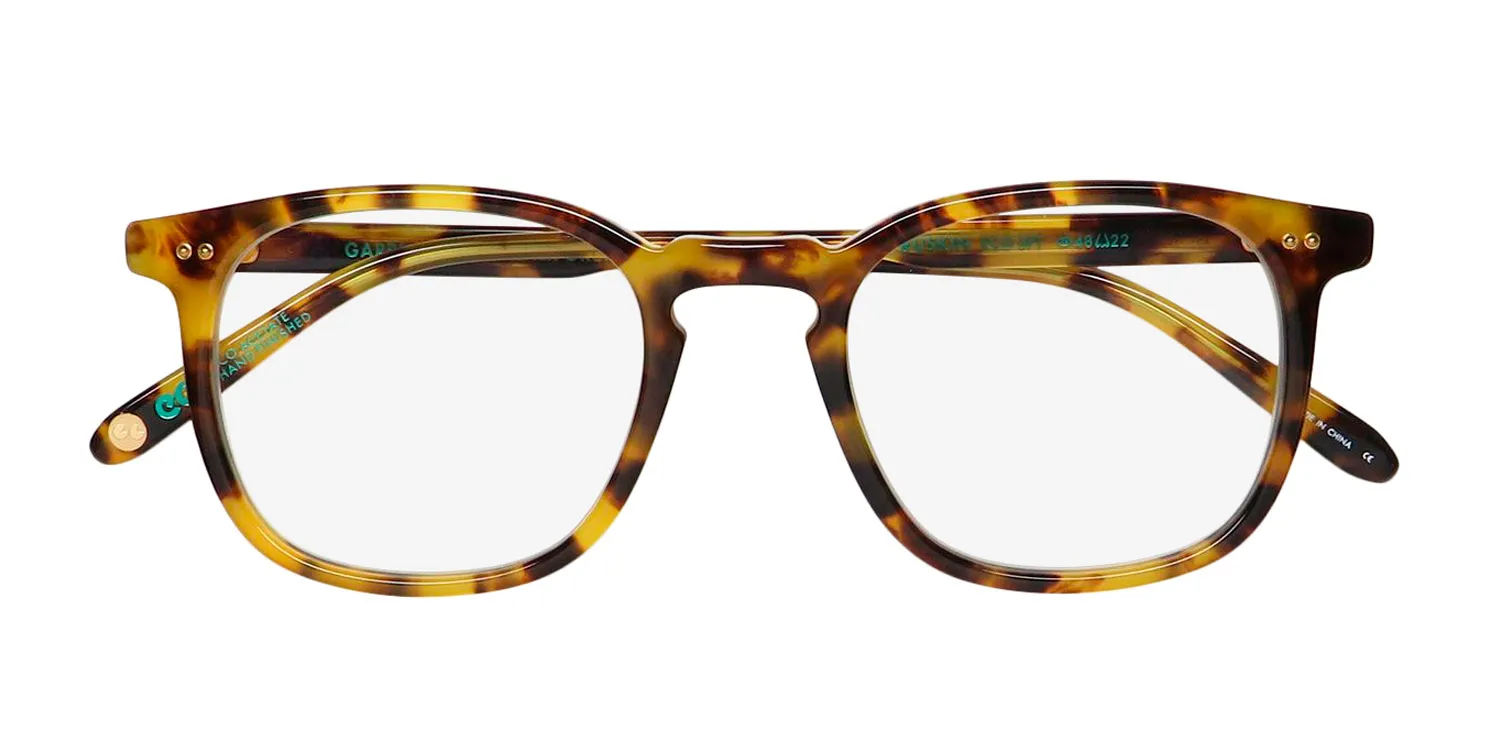 Garrett Leight Ruskin Blue Light Technology spt Eyeglasses Spotted Tortoise 48mm Unisex 2