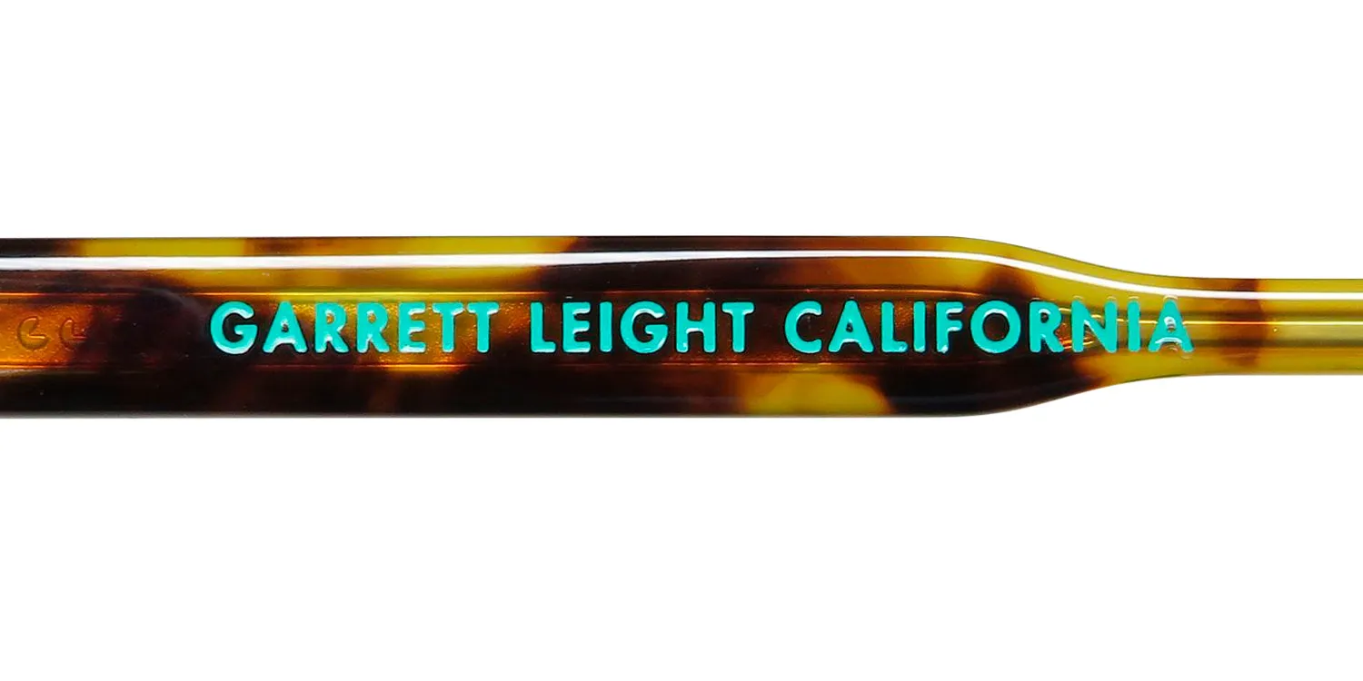 Garrett Leight Ruskin Blue Light Technology spt Eyeglasses Spotted Tortoise 48mm Unisex 7