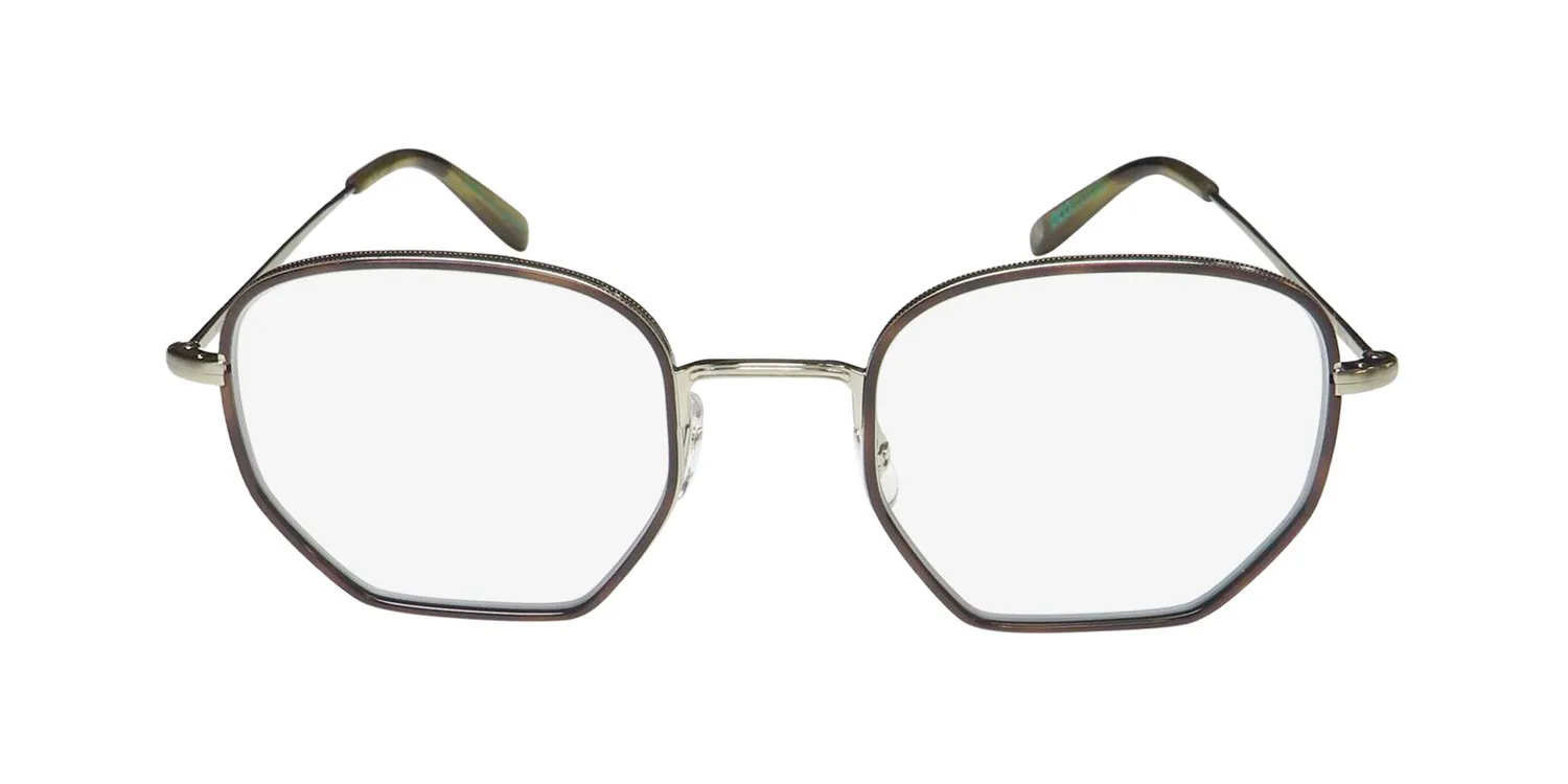 Garrett Leight Woodlawn Blue Light Technology hpto-bs-at Eyeglasses Matte Black 47mm Unisex 3