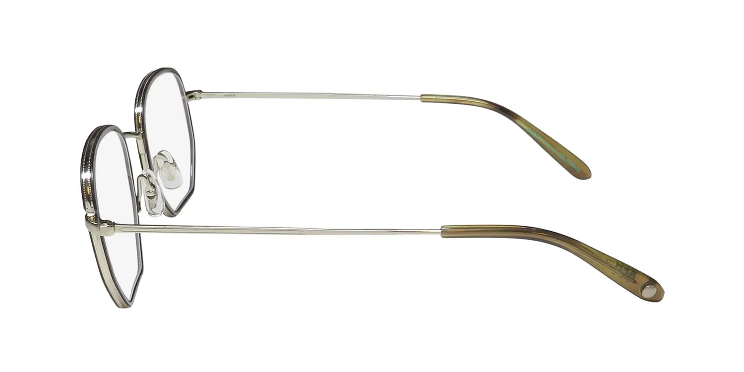 Garrett Leight Woodlawn Blue Light Technology hpto-bs-at Eyeglasses Matte Black 47mm Unisex 4
