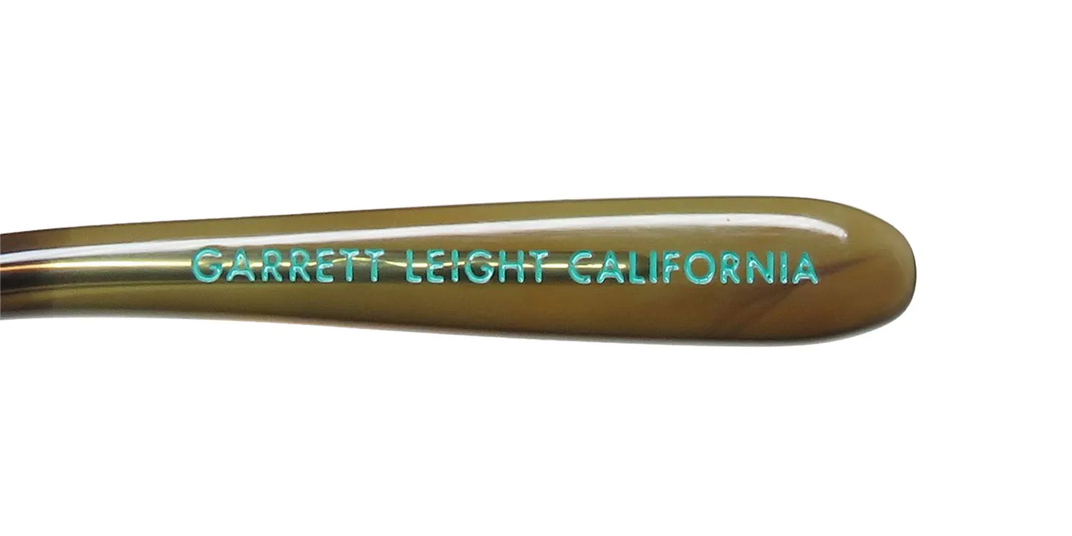 Garrett Leight Woodlawn Blue Light Technology hpto-bs-at Eyeglasses Matte Black 47mm Unisex 7