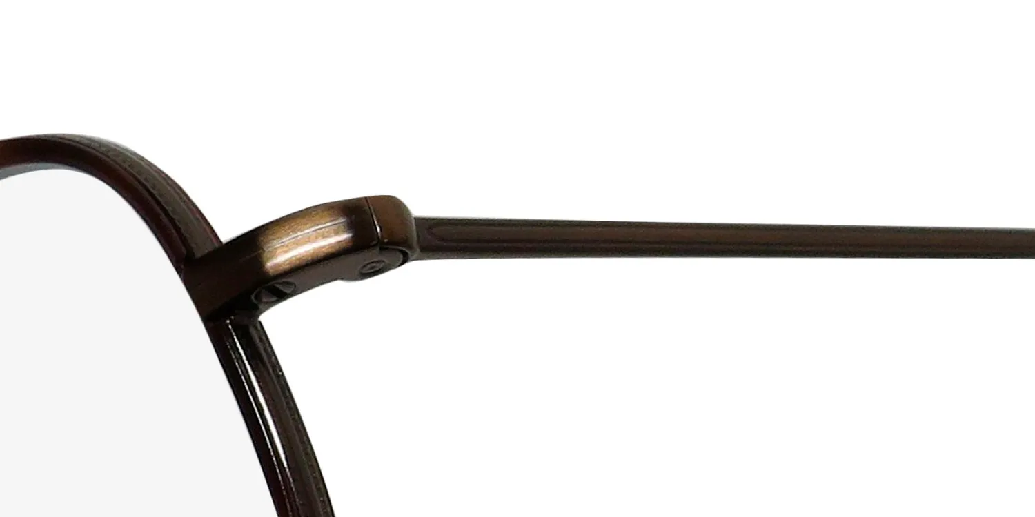 Garrett Leight Woodlawn Blue Light Technology mgt-g-bto Eyeglasses Marigold Tortoise 47mm Unisex 6