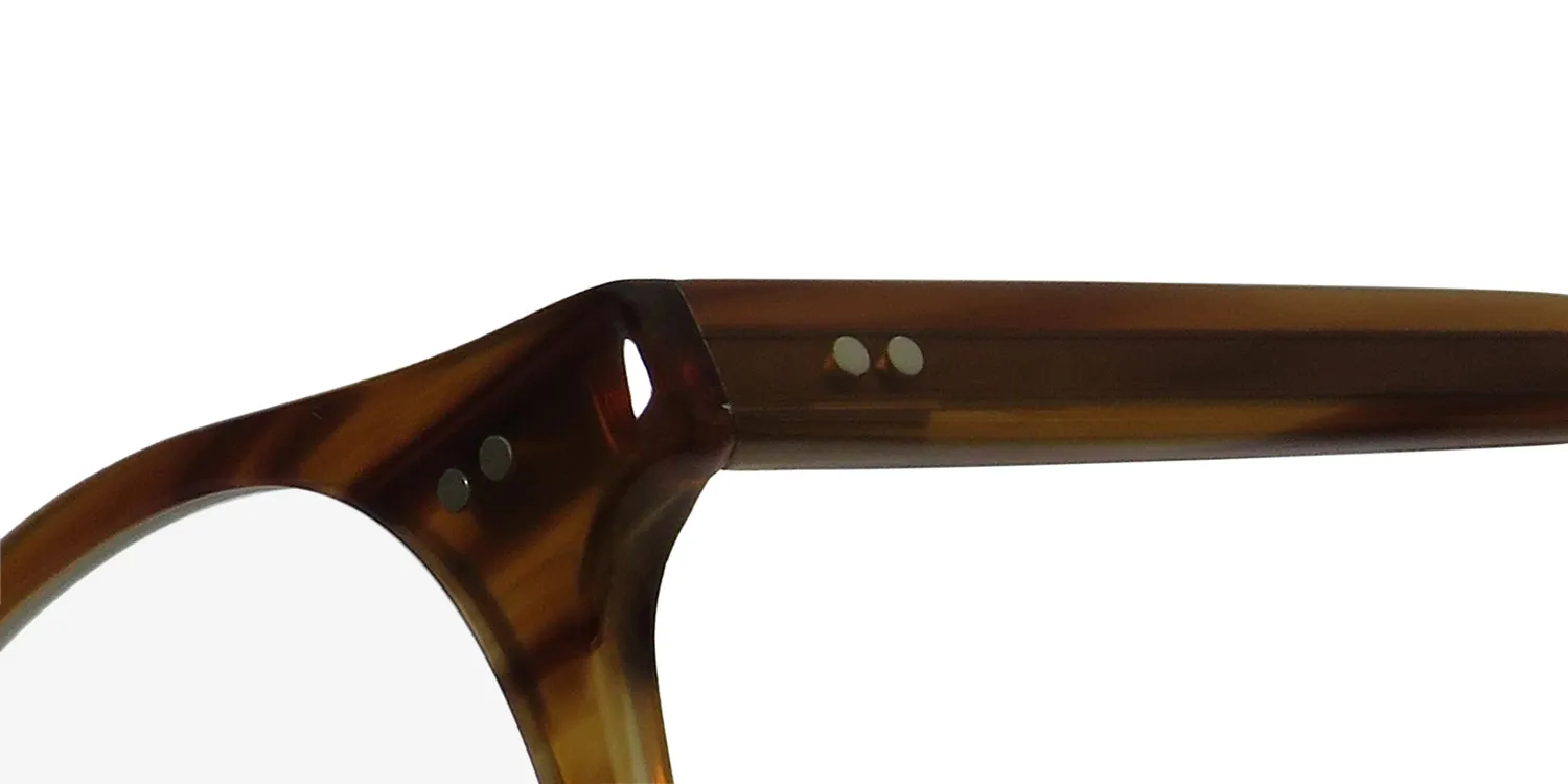 Garrett Leight Riley Blue Light Technology btf Eyeglasses Blonde Tortoise Fade 48mm 6