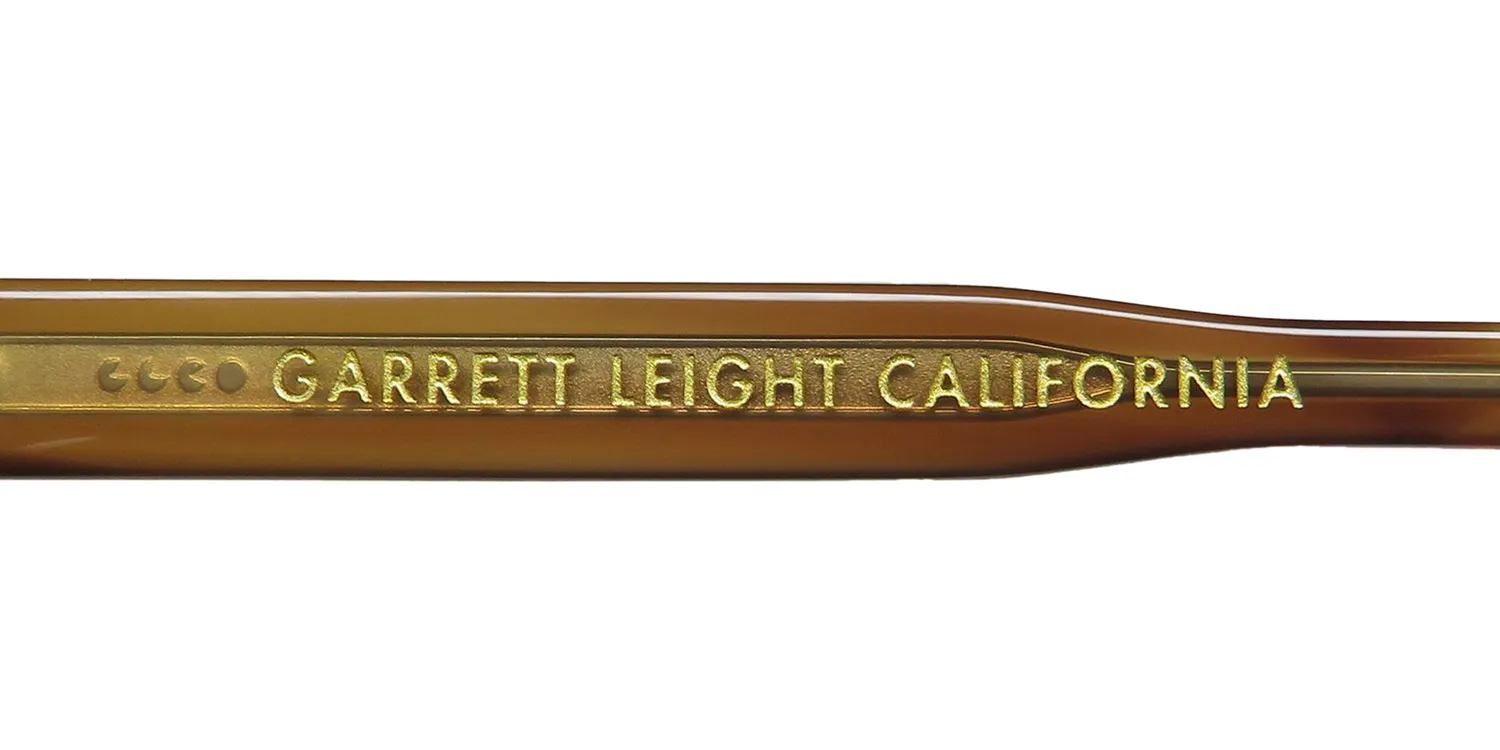 Garrett Leight Riley Blue Light Technology btf Eyeglasses Blonde Tortoise Fade 48mm 7