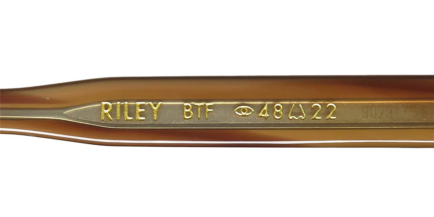 Garrett Leight Riley Blue Light Technology btf Eyeglasses Blonde Tortoise Fade 48mm 8