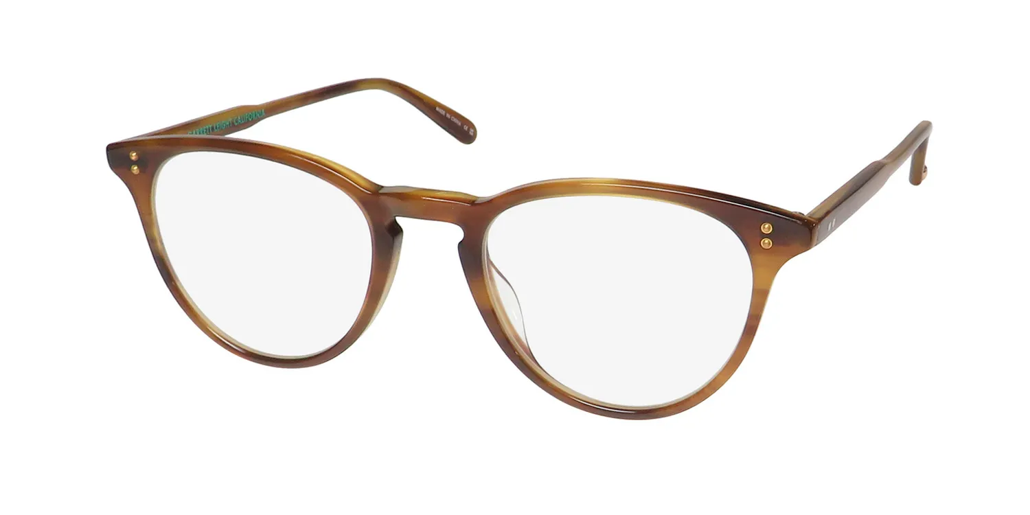 Garrett Leight Alice Blue Light Technology bio bto Eyeglasses Blonde Tortoise 47mm
