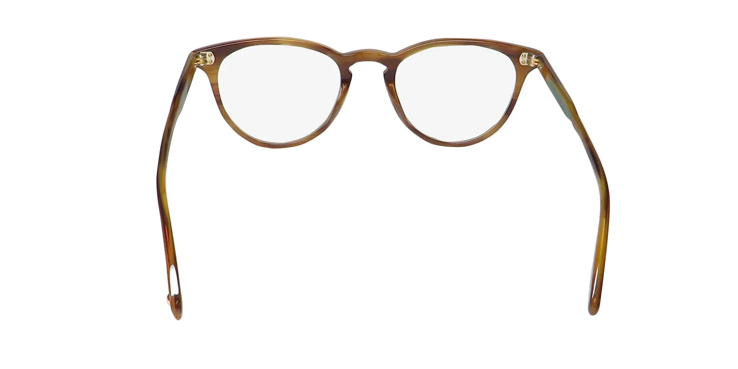 Garrett Leight Alice Blue Light Technology bio bto Eyeglasses Blonde Tortoise 47mm 5