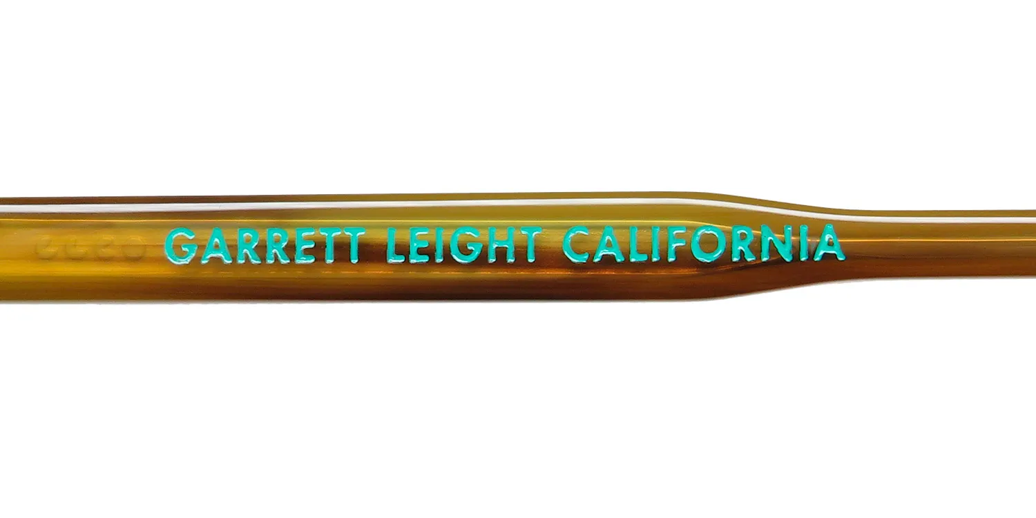 Garrett Leight Alice Blue Light Technology bio bto Eyeglasses Blonde Tortoise 47mm 7