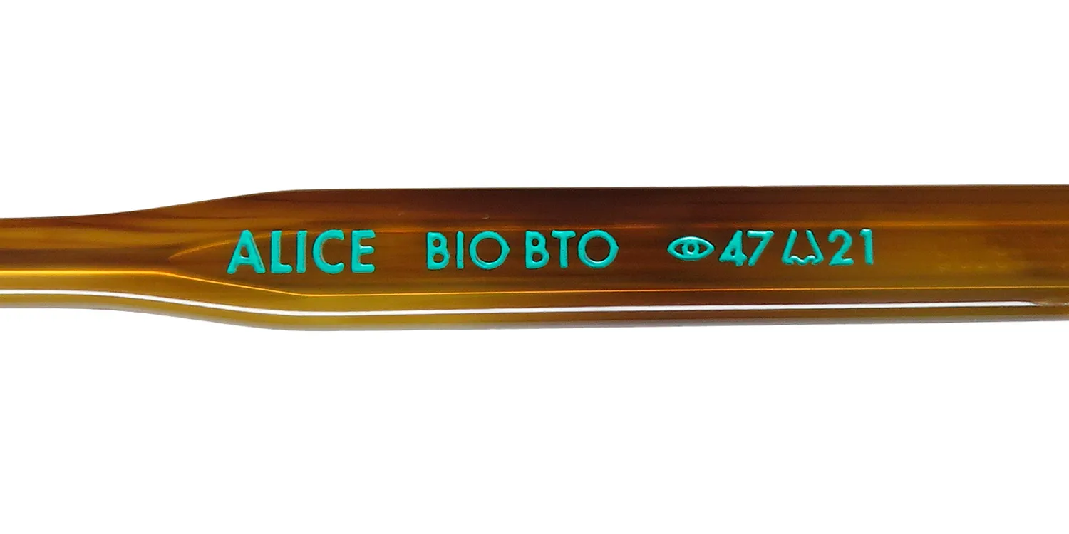 Garrett Leight Alice Blue Light Technology bio bto Eyeglasses Blonde Tortoise 47mm 8