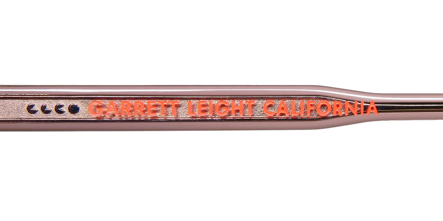 Garrett Leight Kinney Blue Light Technology bio r Eyeglasses Transparent Pink 49mm 7
