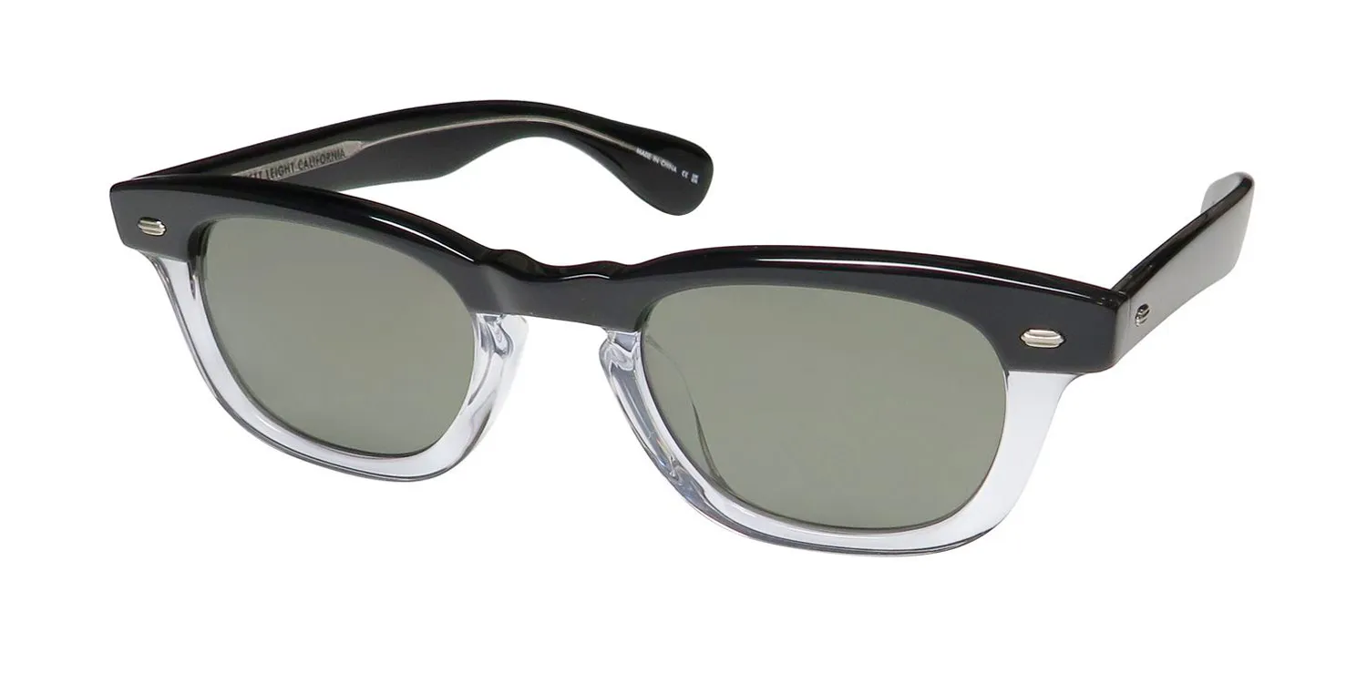 Garrett Leight Lo-B yy Sunglasses Yin Yang 46mm