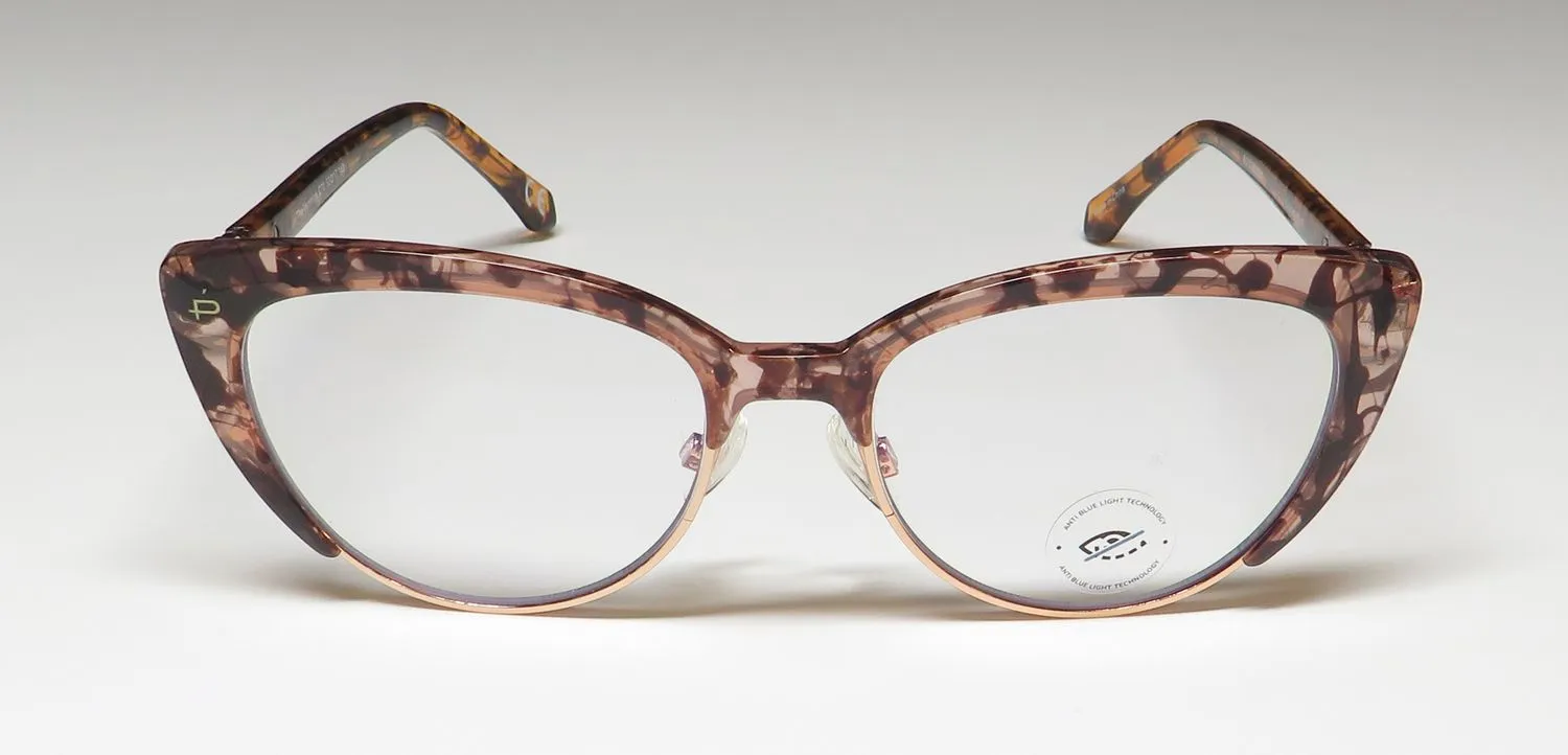 Prive Revaux The Veronica Blue Light Technology c70 Eyeglasses Rose Tortoise 53mm Women 3