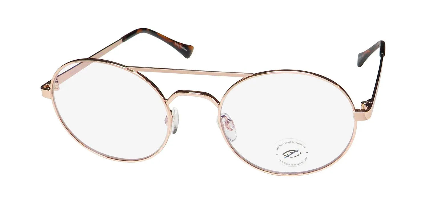 Prive Revaux The Jane Blue Light Technology c50 Eyeglasses Rosegold 54mm Unisex