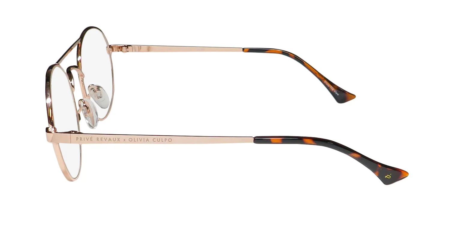 Prive Revaux The Jane Blue Light Technology c50 Eyeglasses Rosegold 54mm Unisex 4