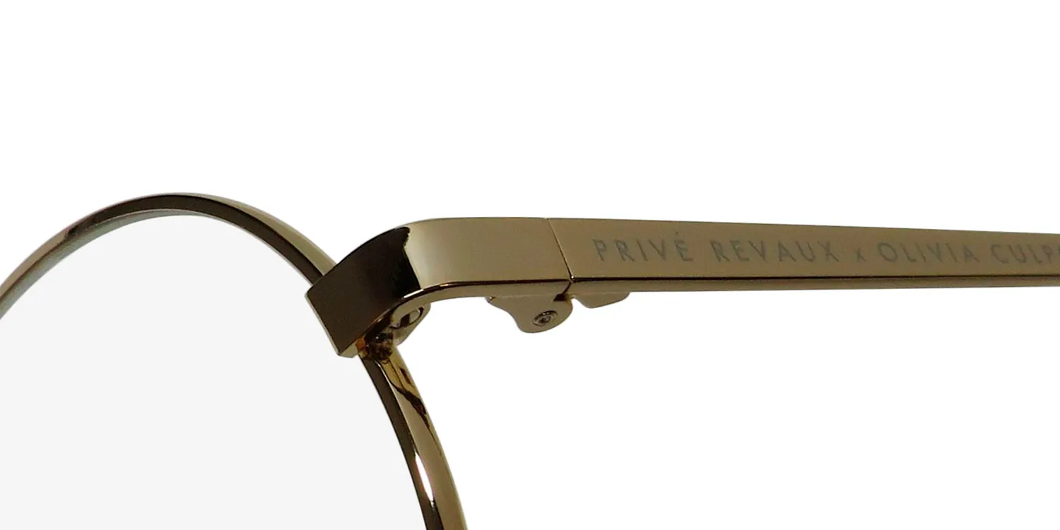 Prive Revaux The Jane Blue Light Technology c51 Eyeglasses Champagne Gold 54mm Unisex 6