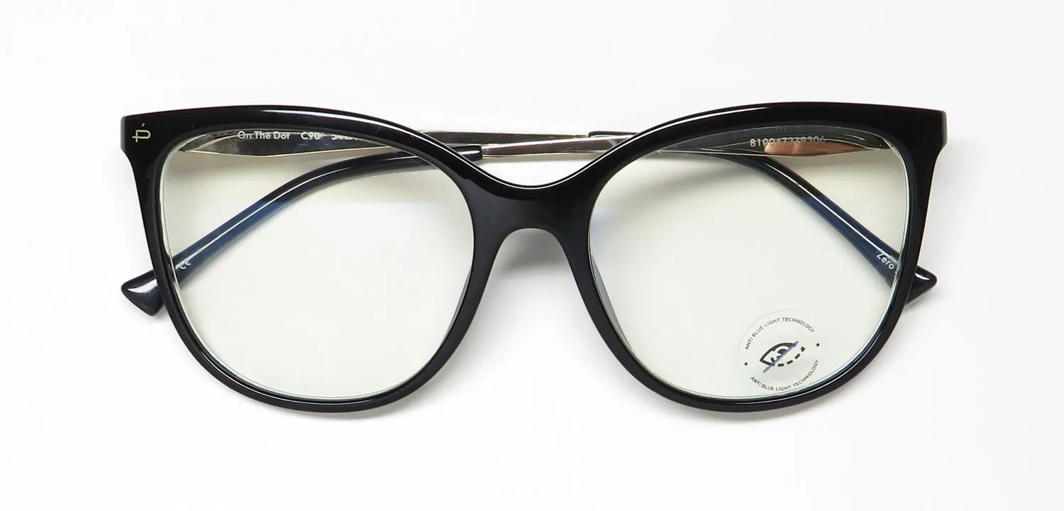 Prive Revaux On The Dot Blue Light Technology c90 Eyeglasses Black 54mm Women 2