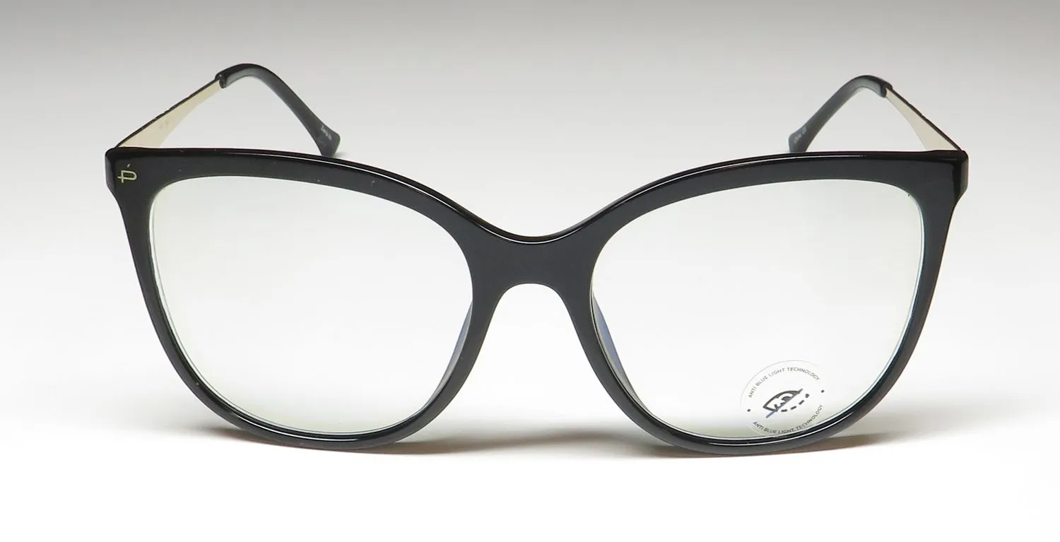 Prive Revaux On The Dot Blue Light Technology c90 Eyeglasses Black 54mm Women 3