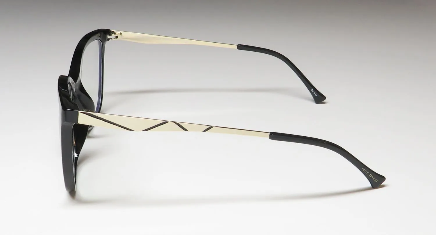 Prive Revaux On The Dot Blue Light Technology c90 Eyeglasses Black 54mm Women 4