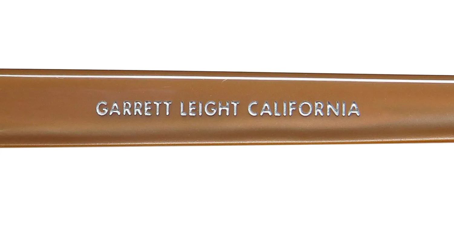 Garrett Leight Loyola Blue Light Technology ti Eyeglasses Tiramisu 47mm Unisex 7