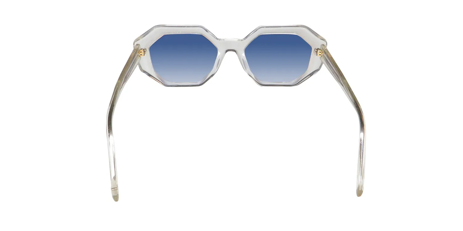 Garrett Leight Jacqueline svst Sunglasses Silverstone 50mm 5