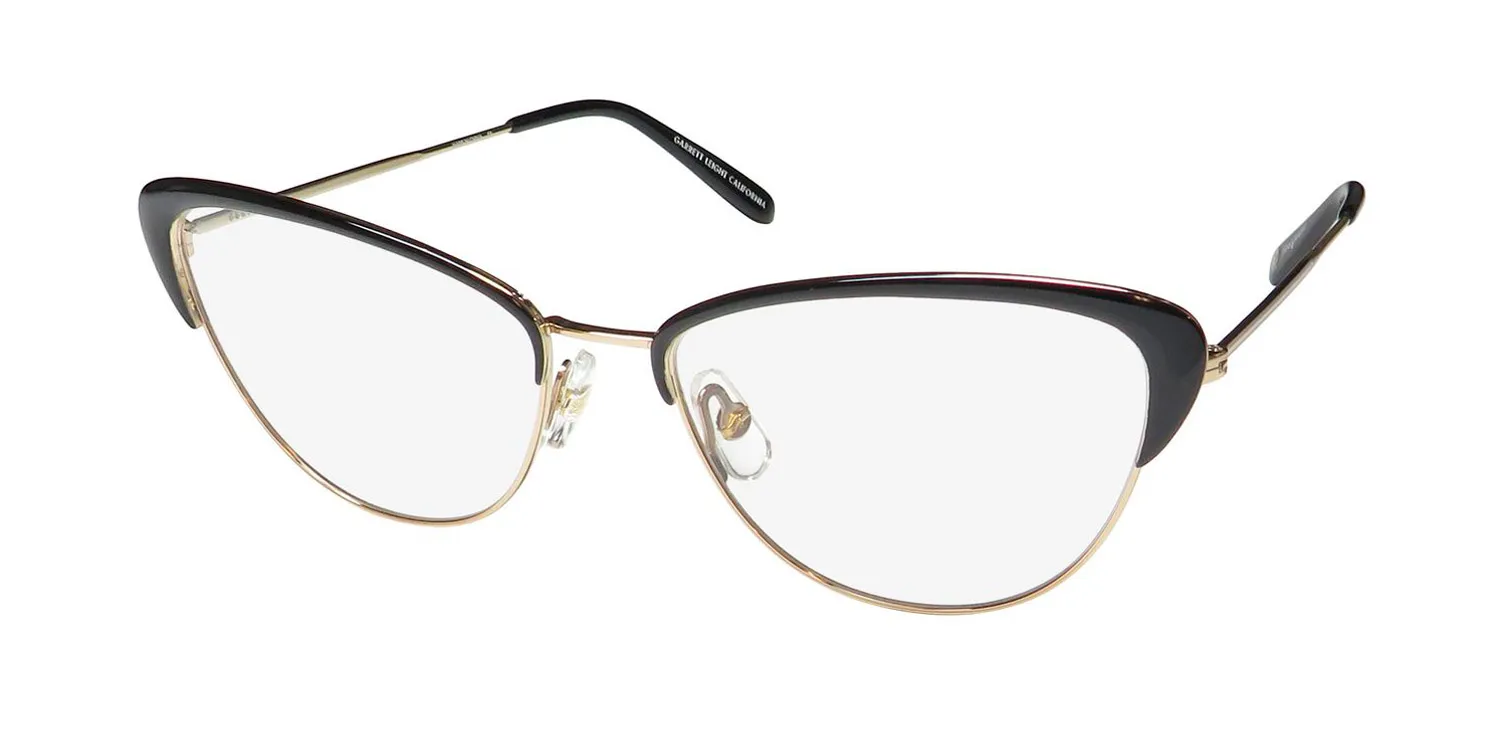 Garrett Leight Vista Blue Light Technology g-bk Eyeglasses Gold 53mm