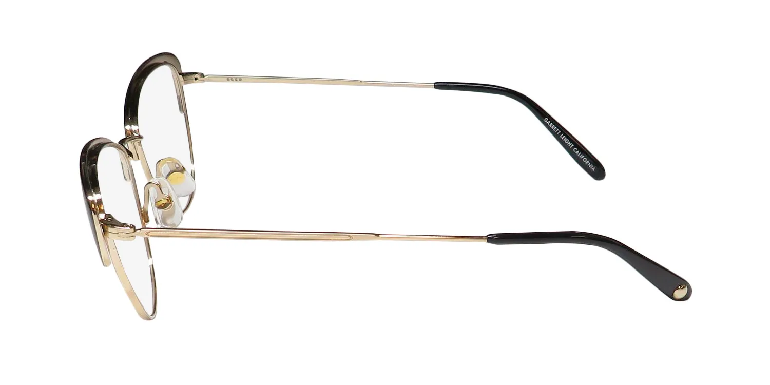 Garrett Leight Vista Blue Light Technology g-bk Eyeglasses Gold 53mm 4