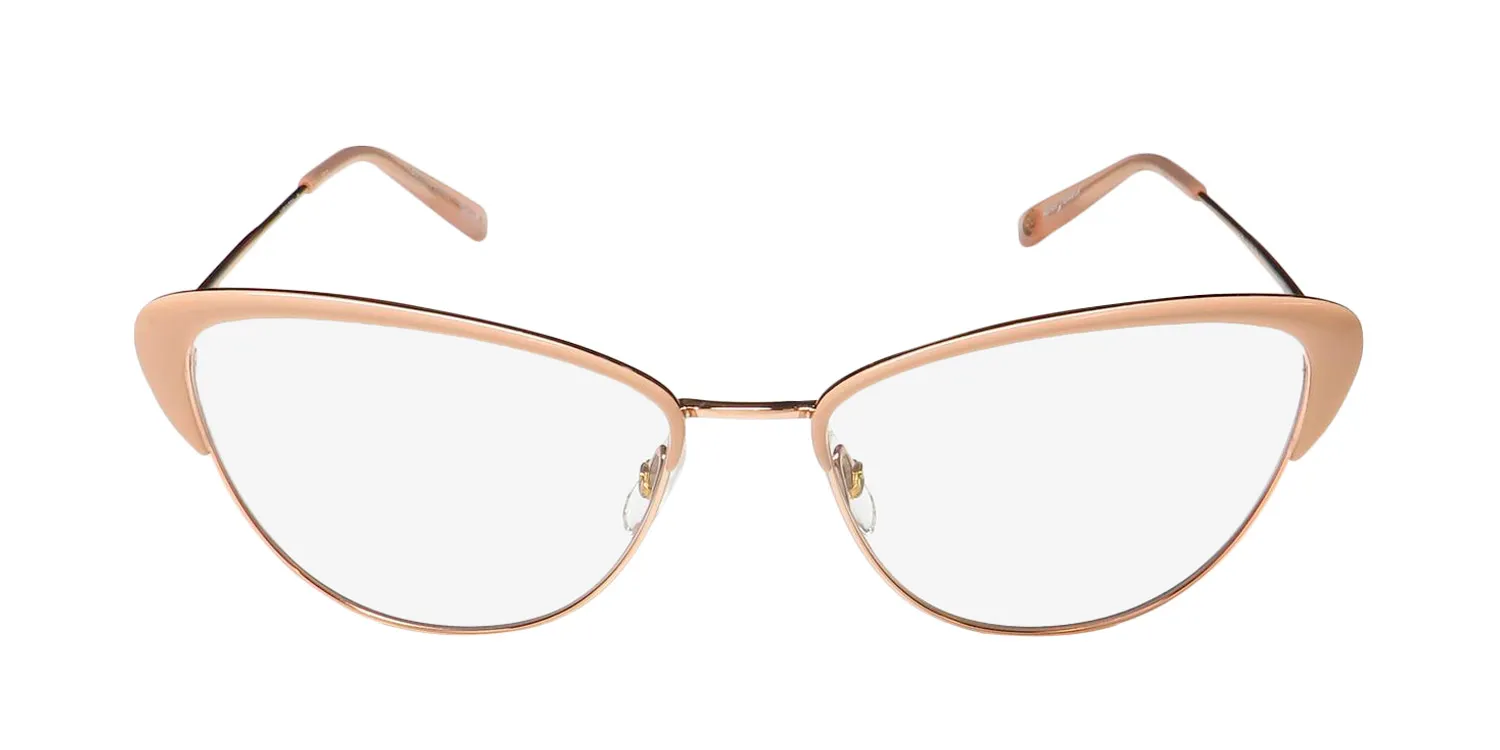 Garrett Leight Vista Blue Light Technology rg-pbl Eyeglasses Rose Gold 53mm 3