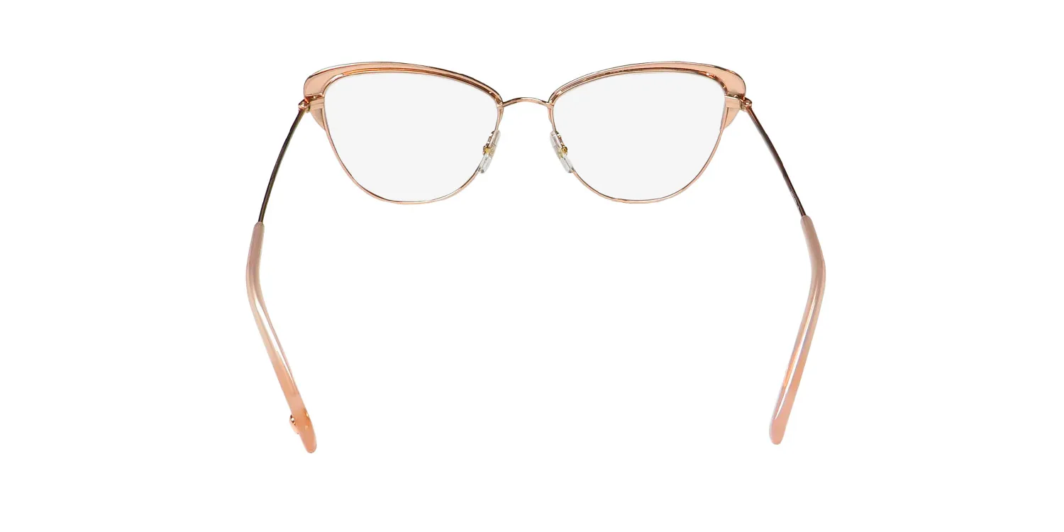 Garrett Leight Vista Blue Light Technology rg-pbl Eyeglasses Rose Gold 53mm 5