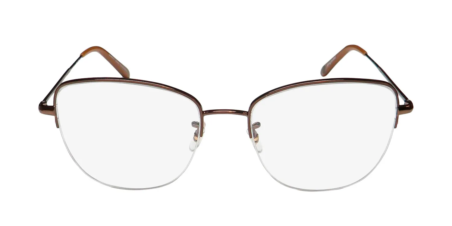 Garrett Leight Pershing Blue Light Technology ame-ti Eyeglasses Americano 54mm 3