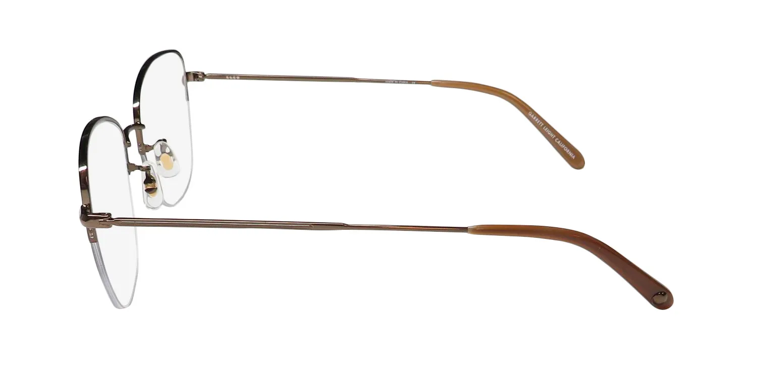Garrett Leight Pershing Blue Light Technology ame-ti Eyeglasses Americano 54mm 4