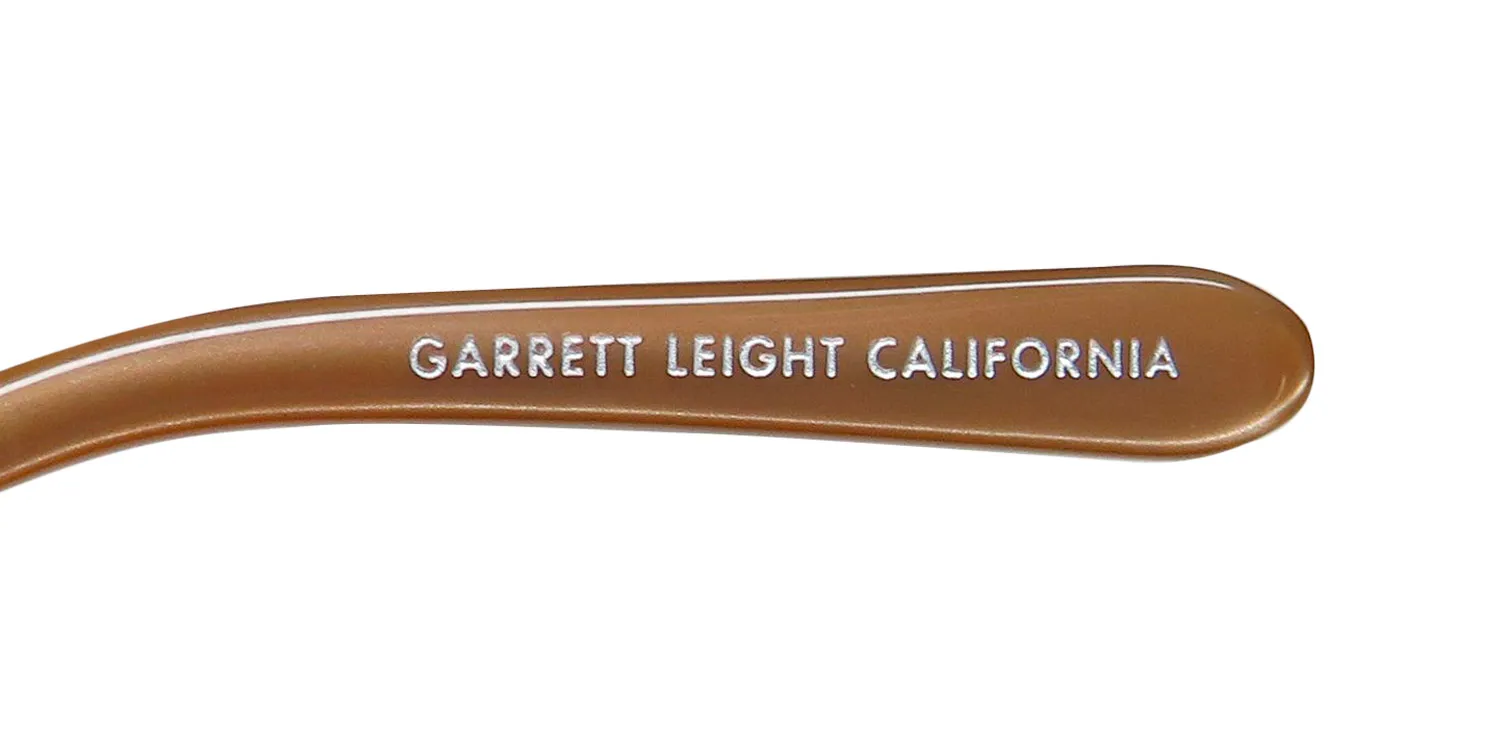 Garrett Leight Pershing Blue Light Technology ame-ti Eyeglasses Americano 54mm 7